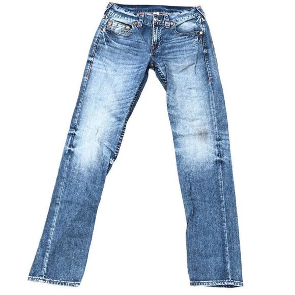 True Religion Jeans Size 31 SKINNY Blue - Picture 4 of 10